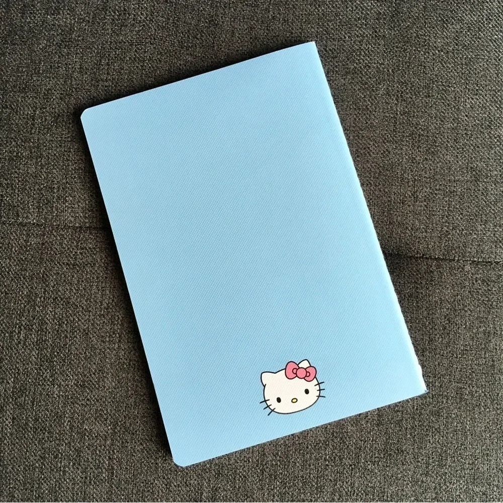Hello Kitty “HK” Notebook, Blue, 80 lined pages